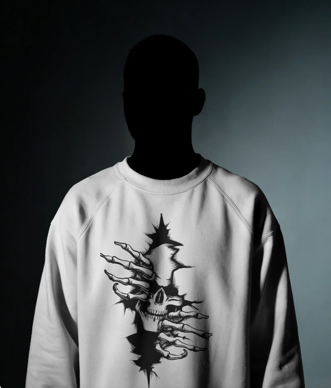 Men's Skull Full Sleeve T-Shirt