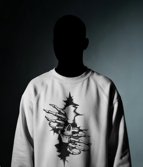 Men's Skull Full Sleeve T-Shirt